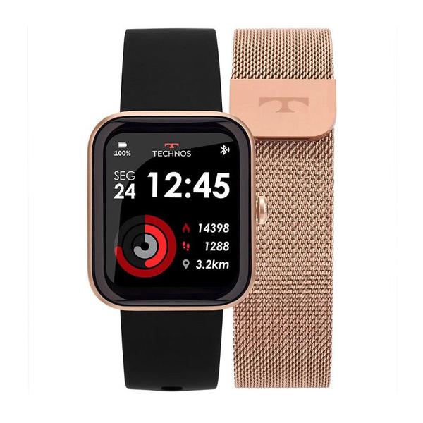 Imagem de Relógio de Pulso Original Technos Connect MAX SmartWatch em Alumínio Unissex TMAXAC