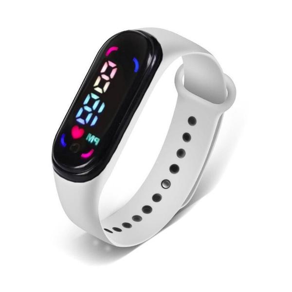 Imagem de Relógio Digital Esporte Bracelete Led Adulto Infantil Barato