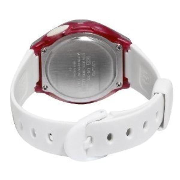 Imagem de Relógio digital feminino Casio LW200-7AV com alça branca