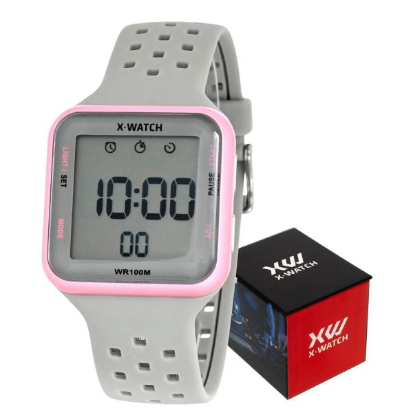 Imagem de Relógio Digital Feminino Xwatch Original de Pulso Resistente