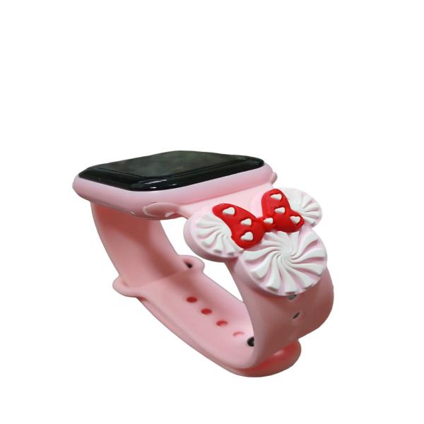 Imagem de Relógio Digital Infantil Minnie Resistente à Água_Rosa