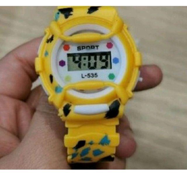 Imagem de Relógio Digital Infantil para Crianças Meninos/Meninas Esportivo Pulseira Silicone Colorido Sport Quartz