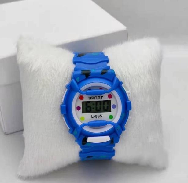 Imagem de Relógio Digital Infantil para Crianças Meninos/Meninas Esportivo Pulseira Silicone Colorido Sport Quartz