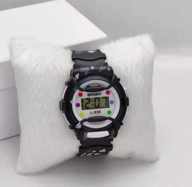 Imagem de Relógio Digital Infantil para Crianças Meninos/Meninas Esportivo Pulseira Silicone Colorido Sport Quartz