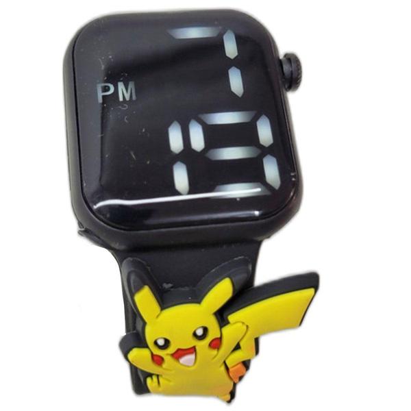 Imagem de Relógio digital Infantil Pikachu Resistente à Água - SMACTUDO