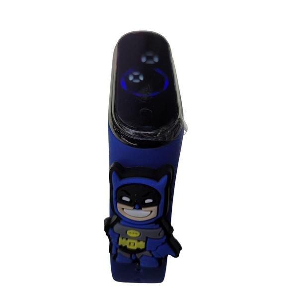 Imagem de Relógio Digital Infantil Touch Resistente à Água - Herói Batman Anime - Azul - SMACTUDO