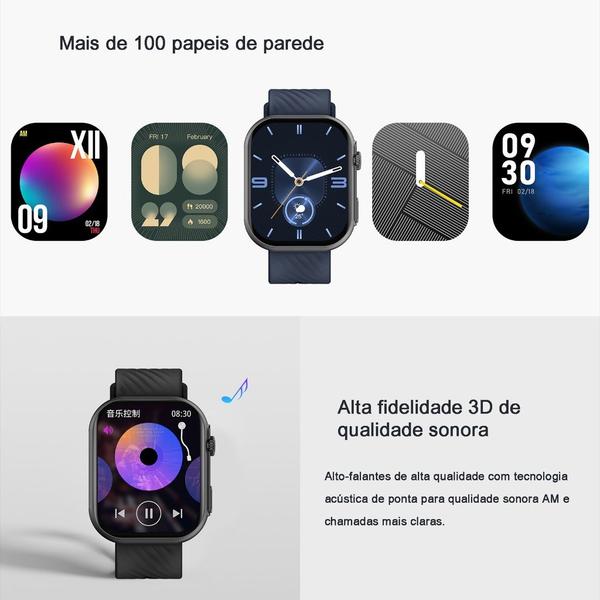 Imagem de Relogio Digital Inteligente Smartwatch Peje Bluetooth