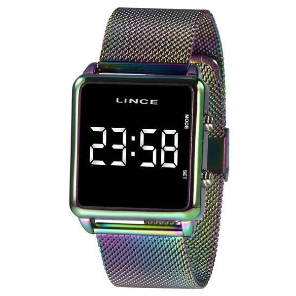 Imagem de Relógio Digital Led Lince Feminino MDT4619L BXQX Colorido