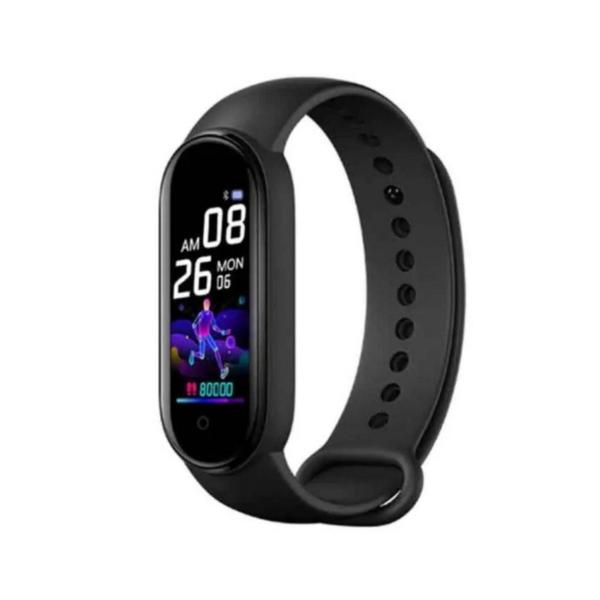 Imagem de Relogio Digital M7 Saude Bluetooth Android iOS + 2 Pulseiras