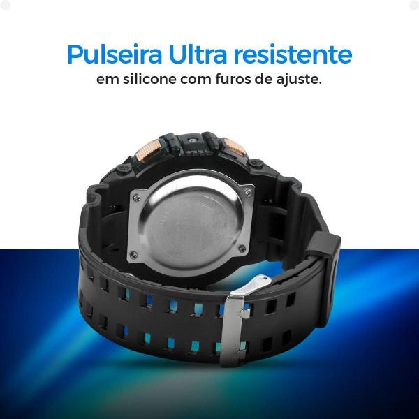 Imagem de Relógio Digital Masculino Infantil Pulseira Silicone