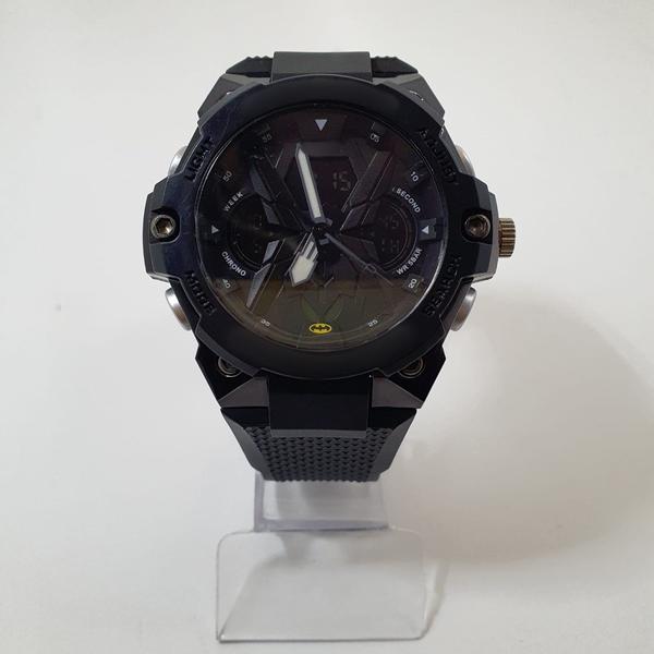Relógio Digital Masculino Multifunções Com LED Esportivo Pulseira De Borracha Batman - SPORTS Imagem de Relógio Digital Masculino Multifunções Com LED Esportivo Pulseira De Borracha Batman