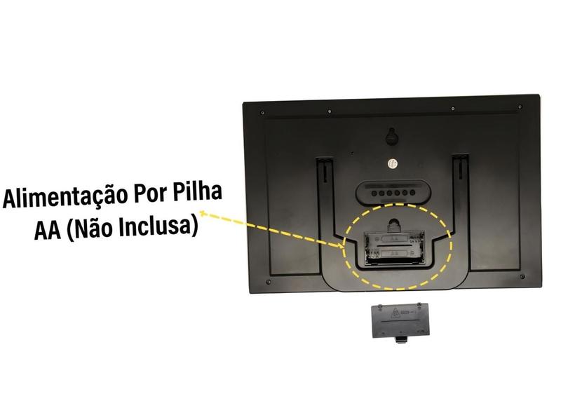 Imagem de Relógio Digital Mesa E Parede Com Sensor de Temperatura E Calendário Lelong LE-8117