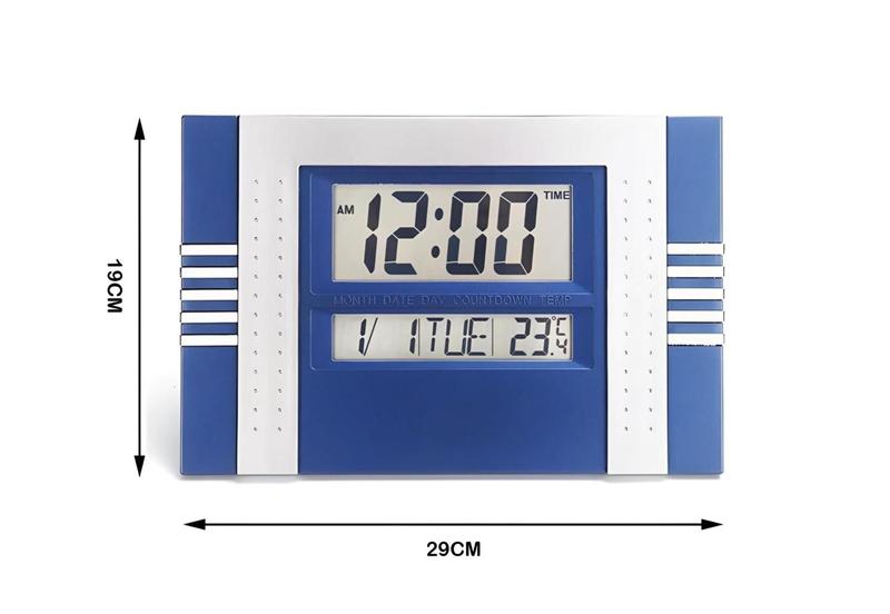 Imagem de Relógio Digital Mesa E Parede Com Sensor de Temperatura E Calendário Lelong LE-8117