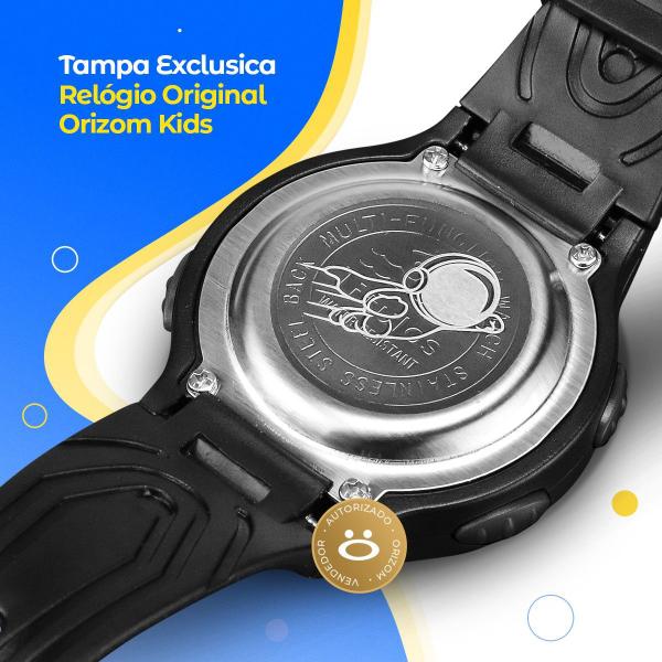 Imagem de relogio digital preto batman infantil + caixa pulseira ajustavel menino silicone presente