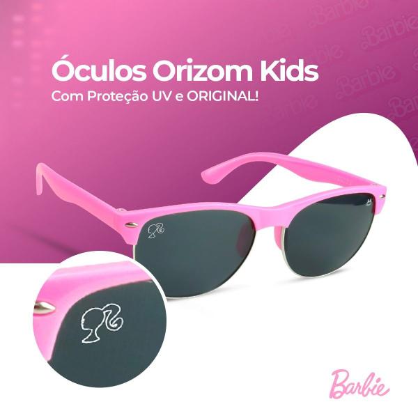 Imagem de Relogio digital prova dagua infantil + oculos sol alarme esportivo presente silicone rosa cronometro