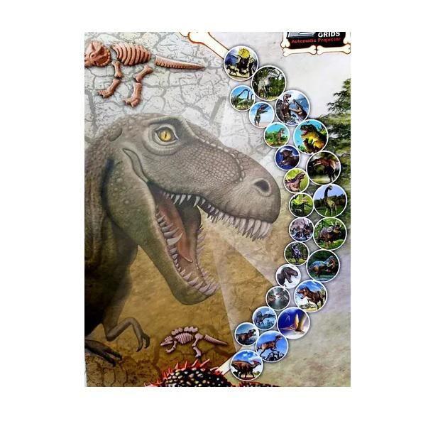 Imagem de Relógio Digital Rex Dinossauro Com Projetor Imagens Infantil