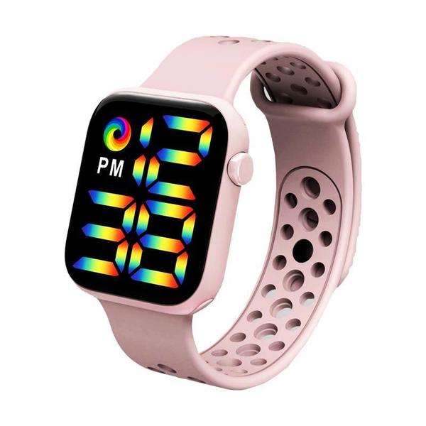 Relógio Digital Sport Led Masculino Feminino Adulto Infantil Imagem de Relógio Digital Sport Led Masculino Feminino Adulto Infantil