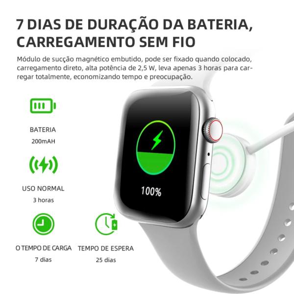 Imagem de Relógio digital W59 Mini Smartwatch 41mm Original Feminino