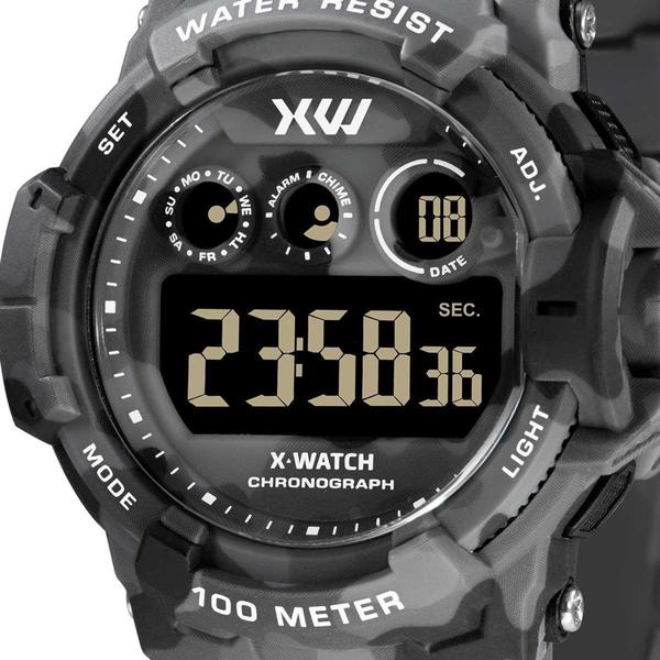 Imagem de Relógio Digital X-Watch Masculino XMPPD683QXQXXW
