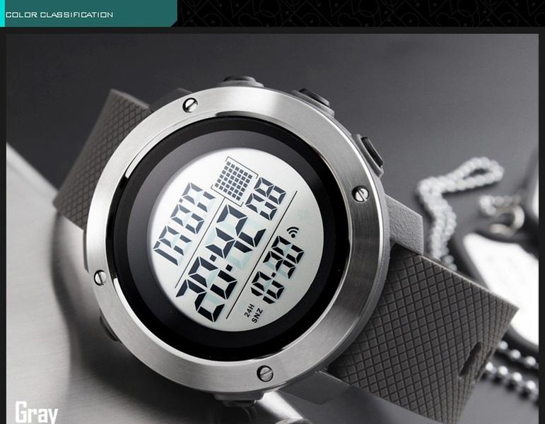 Imagem de Relógio esportivo SKMEI 50m Waterproof Chrono Double Time para homens