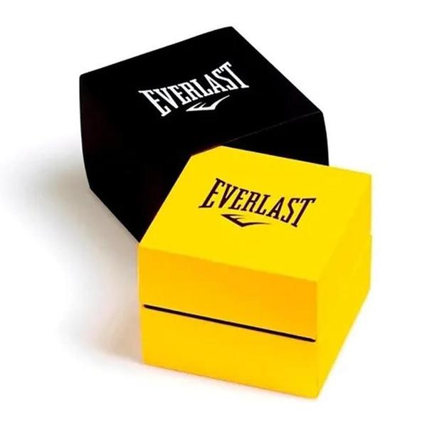 Imagem de Relógio Everlast Masculino Caixa Aço Trabalho e Dia a Dia