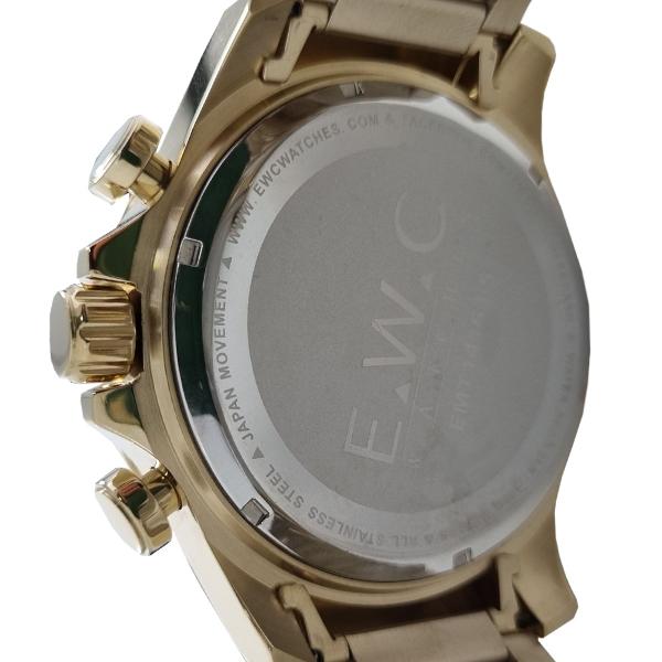 Imagem de Relógio EWC Masculino Dourado Cronógrafo Big Case EMT141635