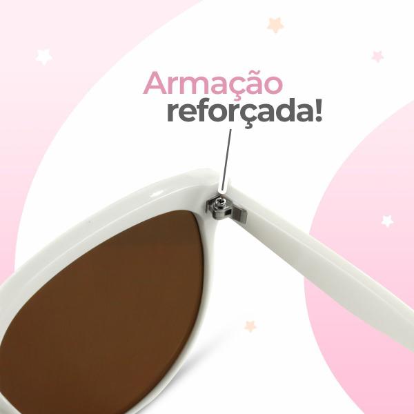 Imagem de Relógio Feminino Aço Inox + Óculos Sol Acetato Proteção UV - Orizom Maria