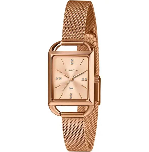 Imagem de Relógio  feminino analógico lqr4790l24 r1rx rosegold - LINCE