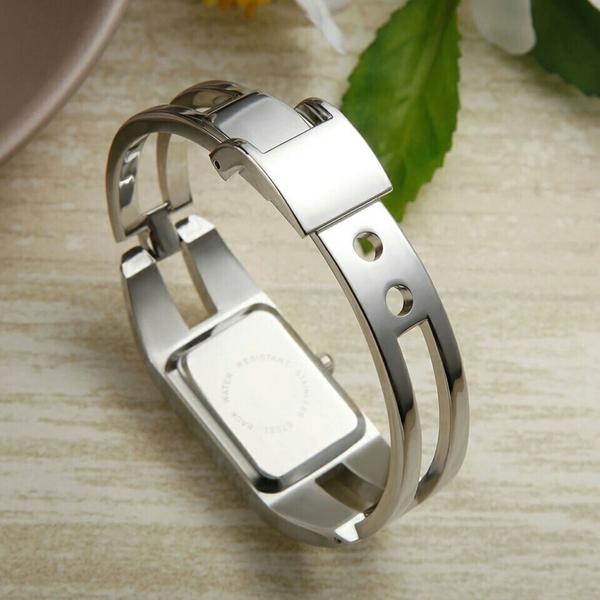 Imagem de Relógio Feminino Bracelete Geekthink Aço Inoxidável Quartzo