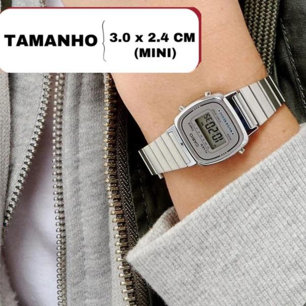 Imagem de Relógio Feminino Casio Digital Mini Vintage LA670WA-7DF 