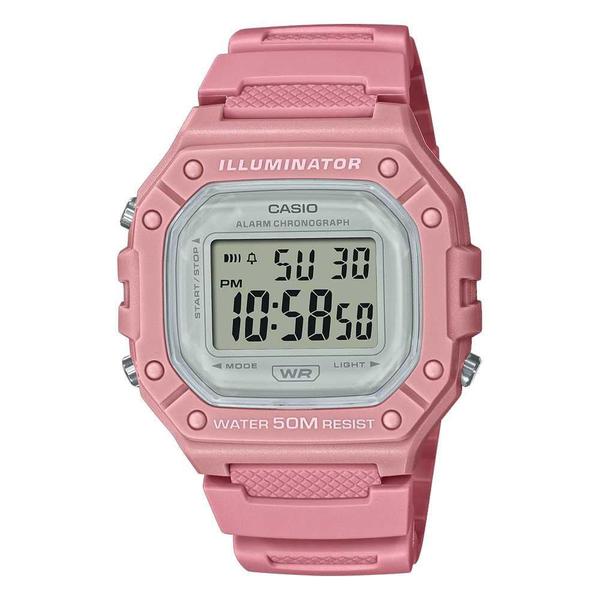 Imagem de Relógio Feminino Casio Digital W-218HC-4AVDF Rosa