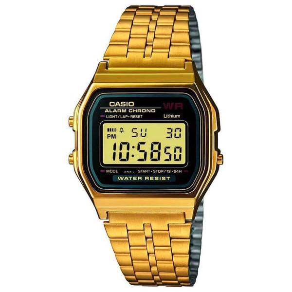 Relógio Feminino Casio Preto/Dourado Imagem de Relógio Feminino Casio Preto/Dourado