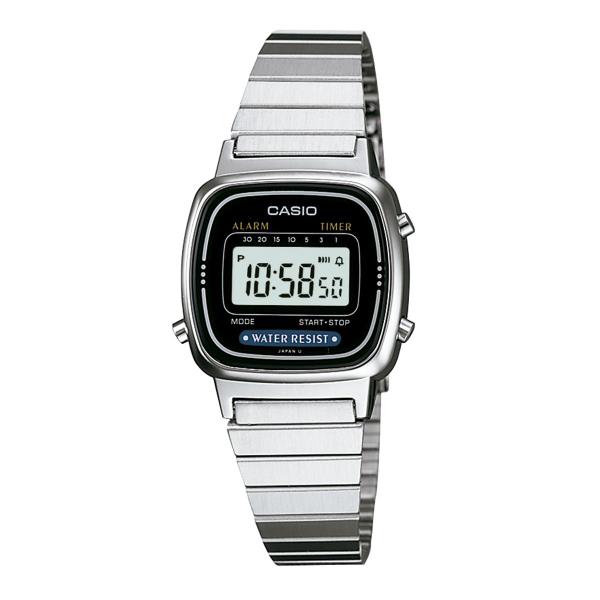 Imagem de Relógio Feminino Casio Vintage Prata Mini LA670WA-1DF