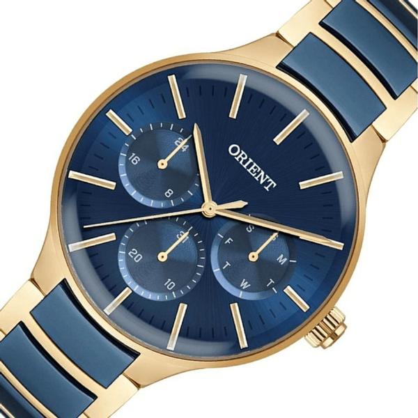 Imagem de Relógio Feminino Ceramic Orient Azul  MTSKM001 D1KD