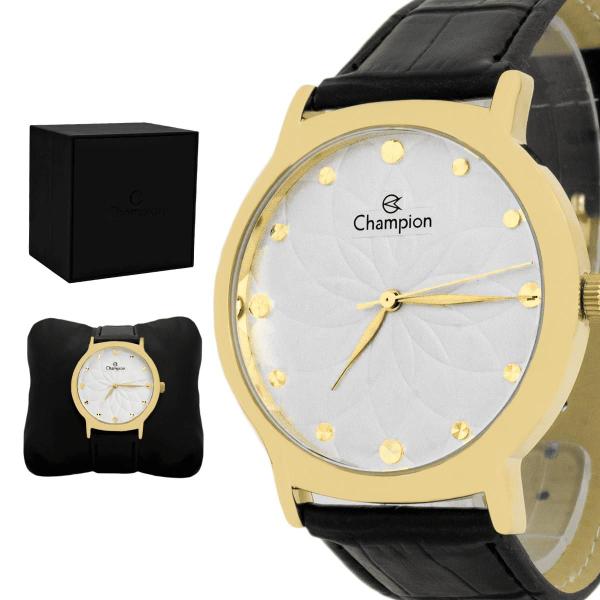 Relogio Feminino Champion Analogico Aço Inoxidavel Dourado Resistente a Agua Original 1 An... Relogio Feminino Champion Analogico Aço Inoxidavel Dourado Resistente a Agua Original 1 An...