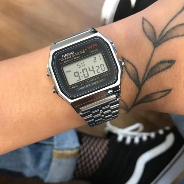 Imagem de Relógio Feminino Digital Casio Vintage A159WA-N1DF