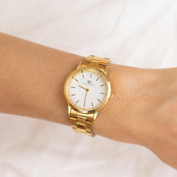 Imagem de Relógio Feminino Dourado Belmont Gold 32mm