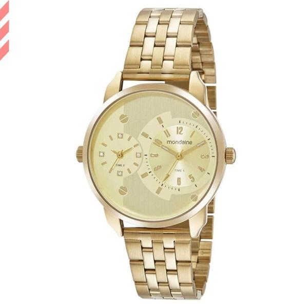 Imagem de Relogio Feminino Dourado Mondaine 32456Lpmvde1