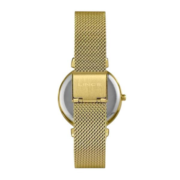 Imagem de Relógio Feminino Dourado Pulso Lince Lrg4807l34