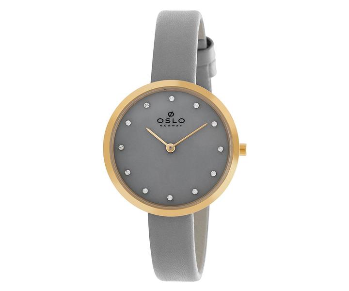 Imagem de Relógio Feminino Dourado Slim Oslo Ofgscs9T0002