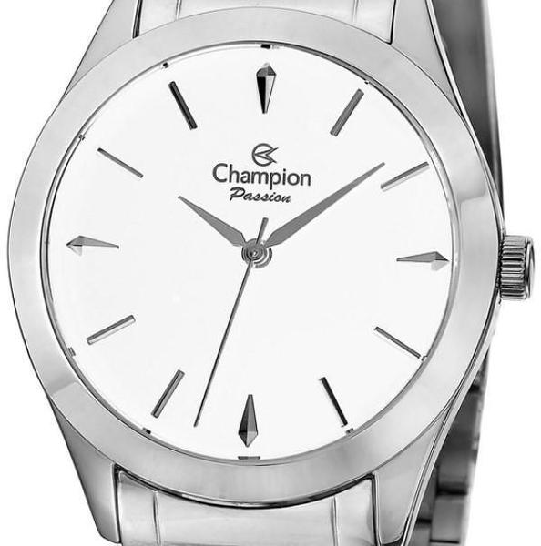 Imagem de Relógio Feminino Elegance Champion Prata Cn24691Q