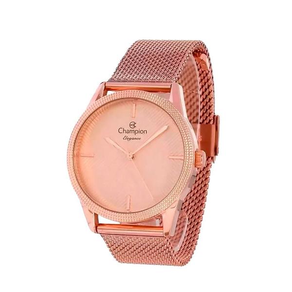 Imagem de Relógio Feminino Elegance Champion Rosé CN24397Z