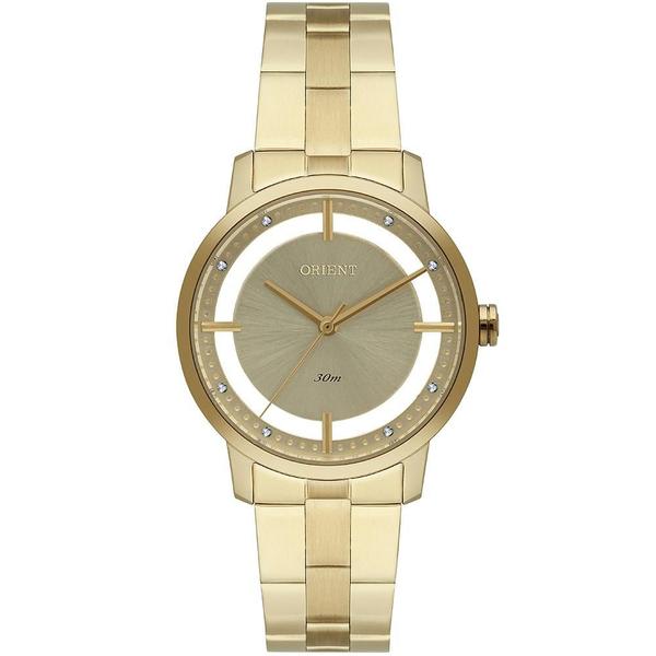 Imagem de Relógio Feminino Eternal Orient Dourado  FGSS0195 C1KX