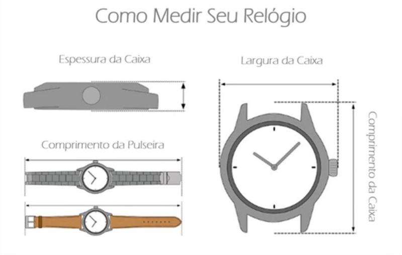 Imagem de Relógio Feminino Lince Digital LDM4648L SXSX Aço Mesh Prata