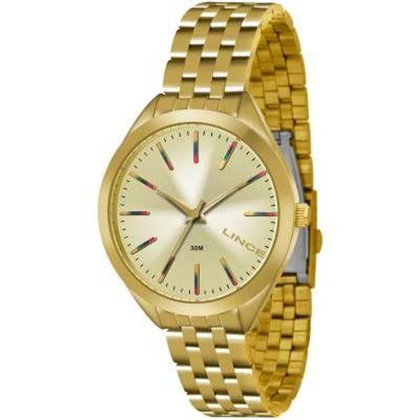 Imagem de Relógio Feminino Lince Dourado LRG4328L C1KX 