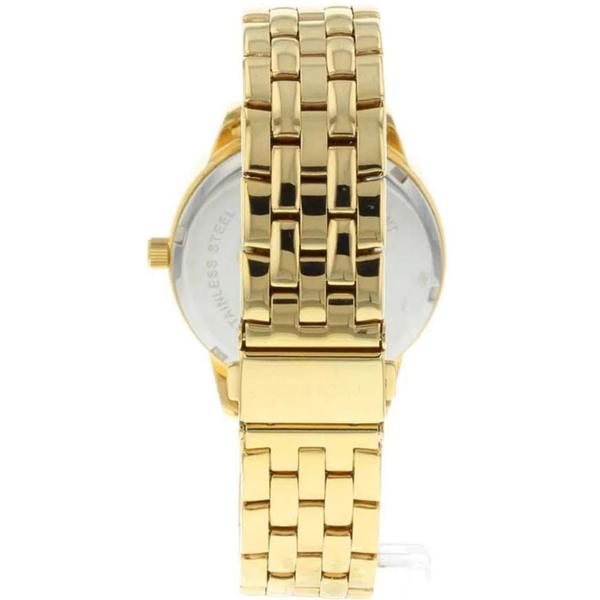 Imagem de Relógio Feminino Médio Dourado Technos Aço Elegante Prova d'Água Exclusive Fashion 2035LWM/4X