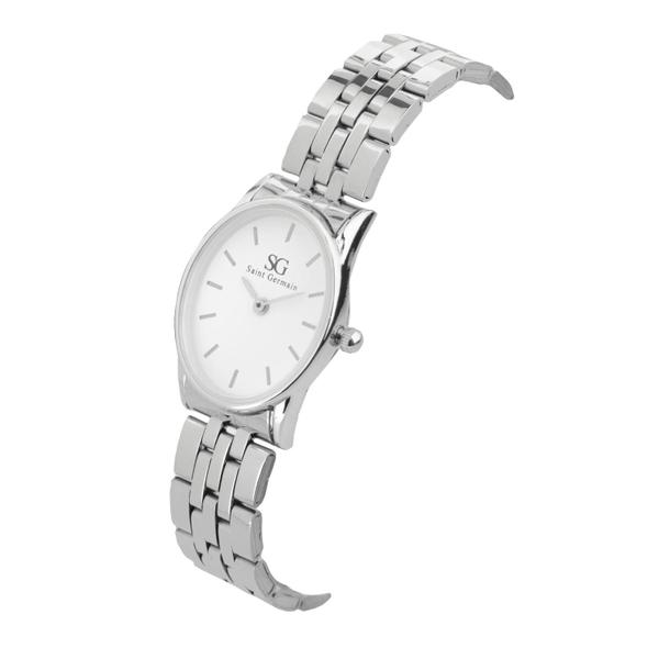 Imagem de Relógio Feminino Minimalista Oval Silver Saint Germain