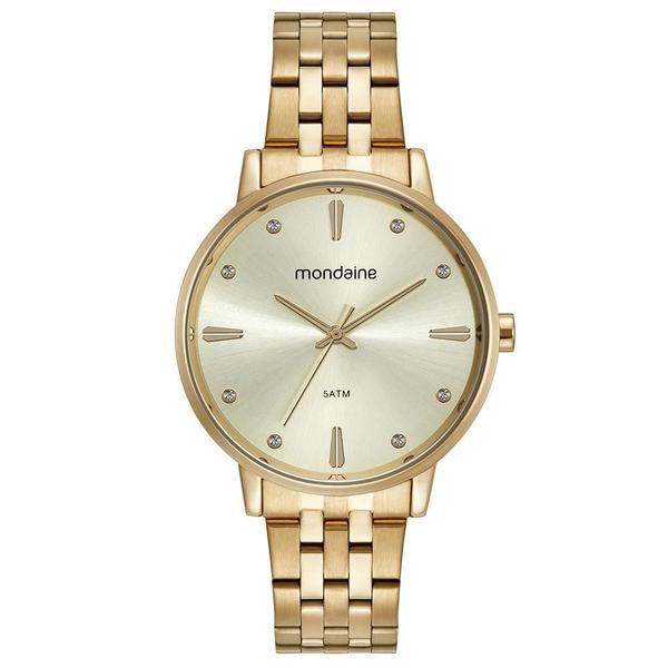 Imagem de Relógio Feminino  Mondaine Dourado 32598LPMKDE1K1