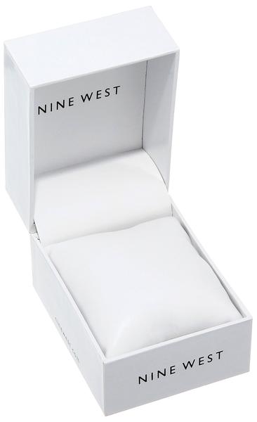 Imagem de Relógio feminino Nine West em tom dourado com pulseira cor de caramelo