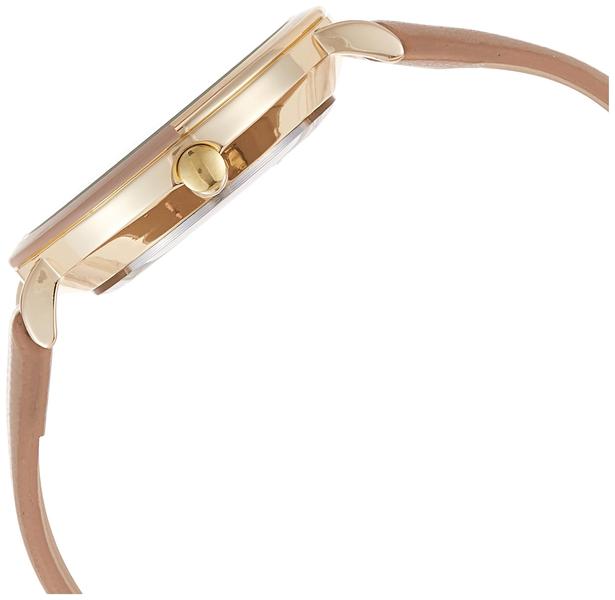 Imagem de Relógio feminino Nine West NW/2346GPTN em tom dourado com pulseira bronzeada